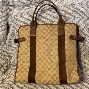 Authentic Gucci luggage